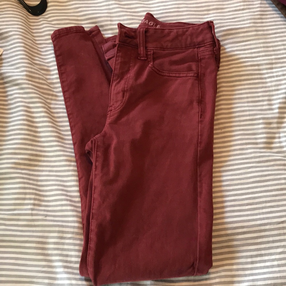 High rise jegging